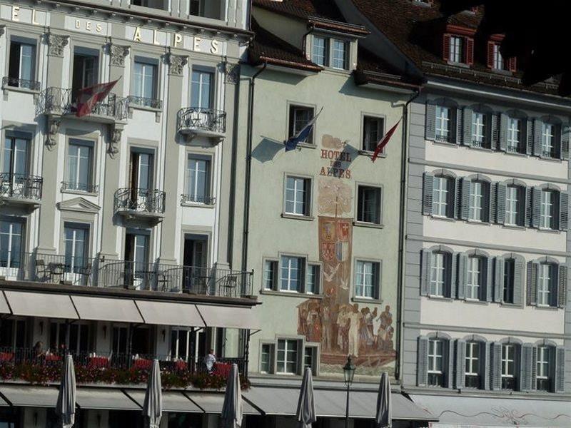 Hotel Des Alpes Люцерн Экстерьер фото