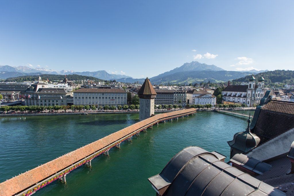 Hotel Des Alpes Люцерн Экстерьер фото